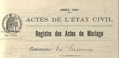 actes état civil